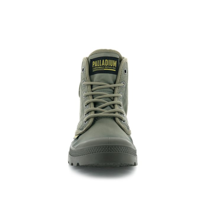 Bottes Palladium Pallabrousse TX Homme Vert Olive | FR BEZ386D